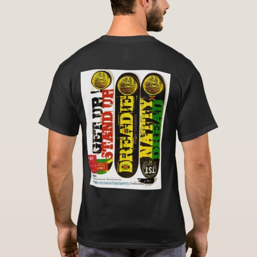 MOVE AND GWAY Basic Donker T-shirt (Achterkant)