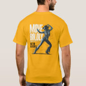 Move Boldly Cowgirl Dance T-shirt (Achterkant)