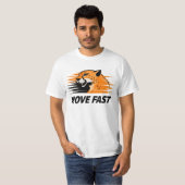 Move Fast – Cheetah Speed Motivation Shirt (Voorkant volledig)