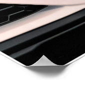 Move Forward Not Faster Car Quote Poster (Hoek)