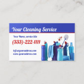 Move-In en Move-Out schoonmaakprofessionals Visitekaartje (Voorkant)