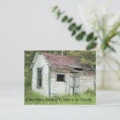 Move In Ready - Grappige adreswijziging Aankondigingskaart (Staand voorkant)