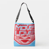 MOVE LOVE HEART BY MASANSER PIXELAT CROSSBODY TAS (Achterkant)