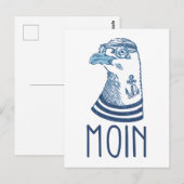 Möve Moin Anker / Norddeutschland Briefkaart (Voorkant / Achterkant)