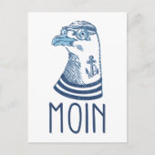 Möve Moin Anker / Norddeutschland Briefkaart (Voorkant)
