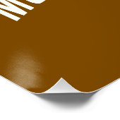 Move Mountains – Inspirational Sunset Poster (Hoek)