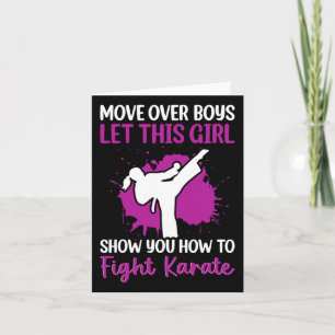 Move Over Boys Laat dit meisje je Shows hoe je moe Kaart