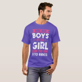 Move Over Boys Lethis Girl Show You Howo Ride boy T-shirt (Voorkant volledig)