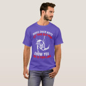Move Over Boys Lethis Old Man Show You Howo fi vin T-shirt (Voorkant volledig)