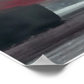 Move With Purpose Car Quote Poster (Hoek)