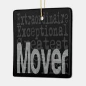 Mover Extraordinaire Keramisch Ornament (Links)