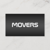 Movers Black Visitekaartje (Voorkant)
