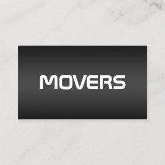 Movers Black Visitekaartje
