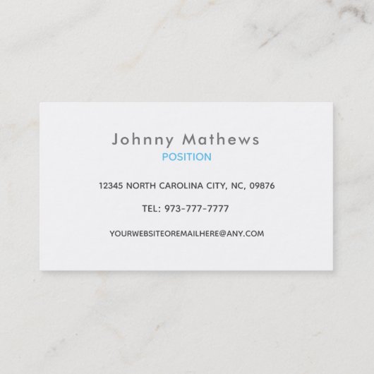 Movers Slogans Visitekaartjes (Achterkant)