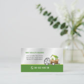 Movers, verwijderingsservice visitekaartje (Staand voorkant)