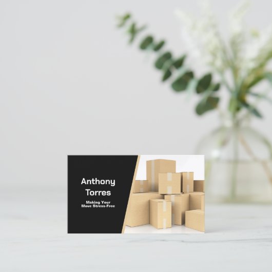 Movers Visitekaartje (Staand voorkant)