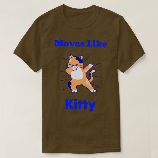 Moves als Kat T-shirt (Design voorkant)