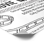 Movie Art Invite Kleurplaten Werkblad Activiteit Poster (Hoek)