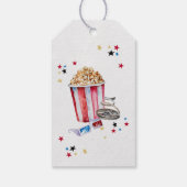 Movie Birthday Hartelijk dank, Labels, filmliefheb Cadeaulabel (Achterkant)