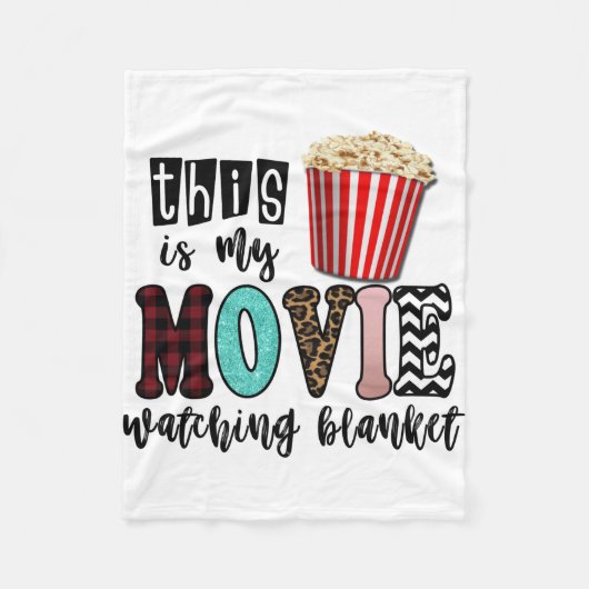 Movie Blanket Fleece Deken (Voorkant)