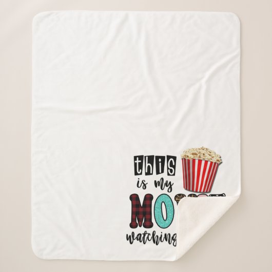 Movie Blanket Sherpa Deken (Voorkant)