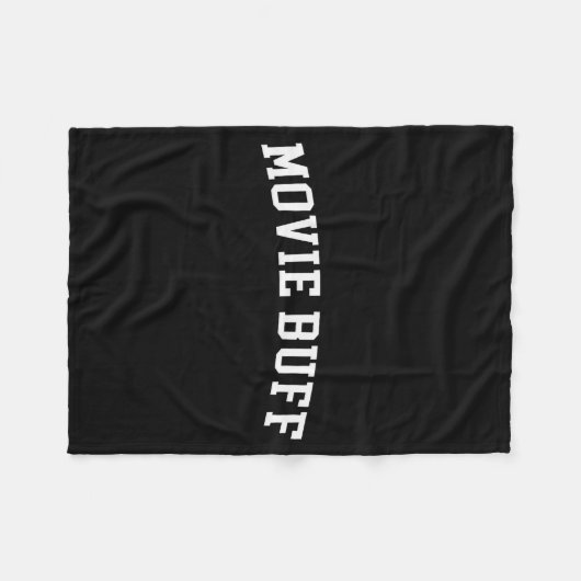 Movie Buff  Fleece Deken (Voorkant (Horizontaal))