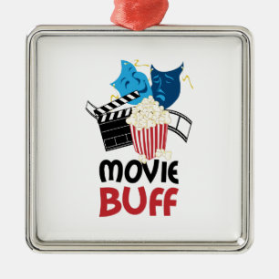 Movie Buff Metalen Ornament