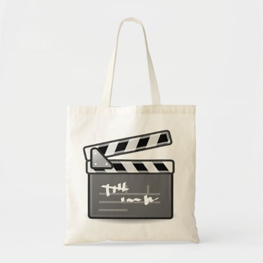 Movie Clapboard Fim Director Clap Board Tote Bag (Voorkant)