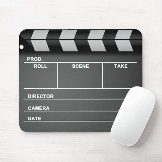 Movie Clapboard Mousepad Muismat (Met muis)