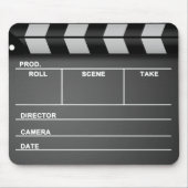 Movie Clapboard Mousepad Muismat (Voorkant)