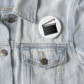 Movie Clapper Ronde Button 5,7 Cm (In situ)