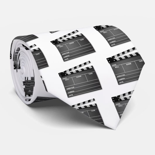 Movie Clapper Stropdas (Opgerold)