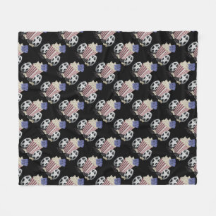 Movie Classics Binge Watching Fleece Deken