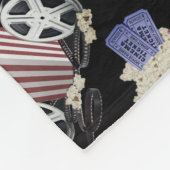 Movie Classics Binge Watching Fleece Deken (Hoek)