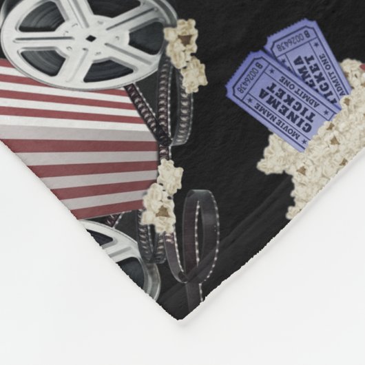 Movie Classics Binge Watching Fleece Deken (Hoek)