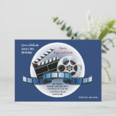 Movie Classics-uitnodiging Kaart (Staand voorkant)