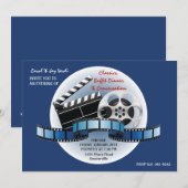 Movie Classics-uitnodiging Kaart (Voorkant / Achterkant)