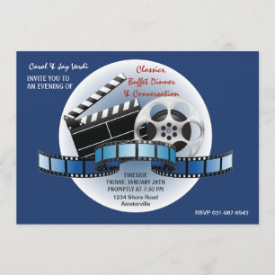 Movie Classics-uitnodiging Kaart