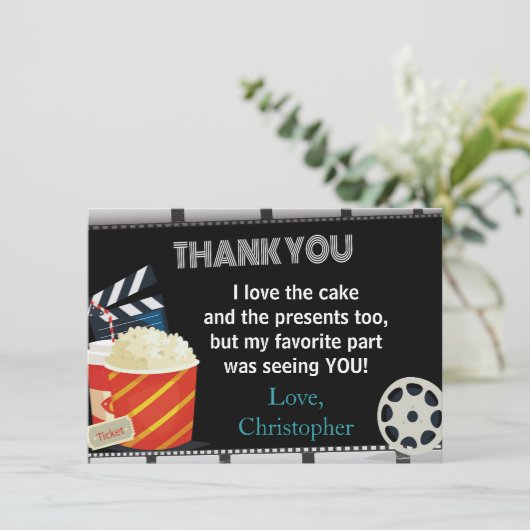 MOVIE DANK JE KAART (Staand voorkant)