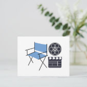 Movie Director Briefkaart (Staand voorkant)