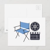 Movie Director Briefkaart (Voorkant / Achterkant)