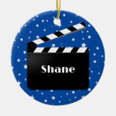 Movie Director Design Ceramic Ornament (Voorkant)