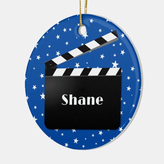 Movie Director Design Ceramic Ornament (Links)