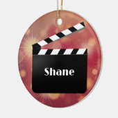Movie Director Design Ceramic Ornament (Links)