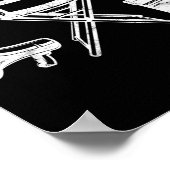 Movie Director Filmmaker Director Voorzitter Poster (Hoek)