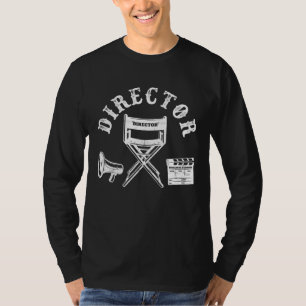 Movie Director Filmmaker Director Voorzitter T-shirt