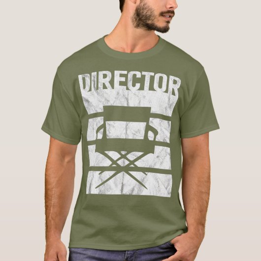 Movie Director - Movie Lover Gifts - Filmmaker T-shirt (Voorkant)