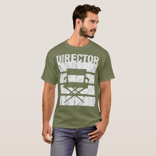 Movie Director - Movie Lover Gifts - Filmmaker T-shirt (Voorkant volledig)