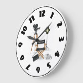 Movie Director Set Clock Grote Klok (Hoek)