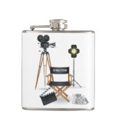 Movie Director Set Flask Heupfles (Voorkant)